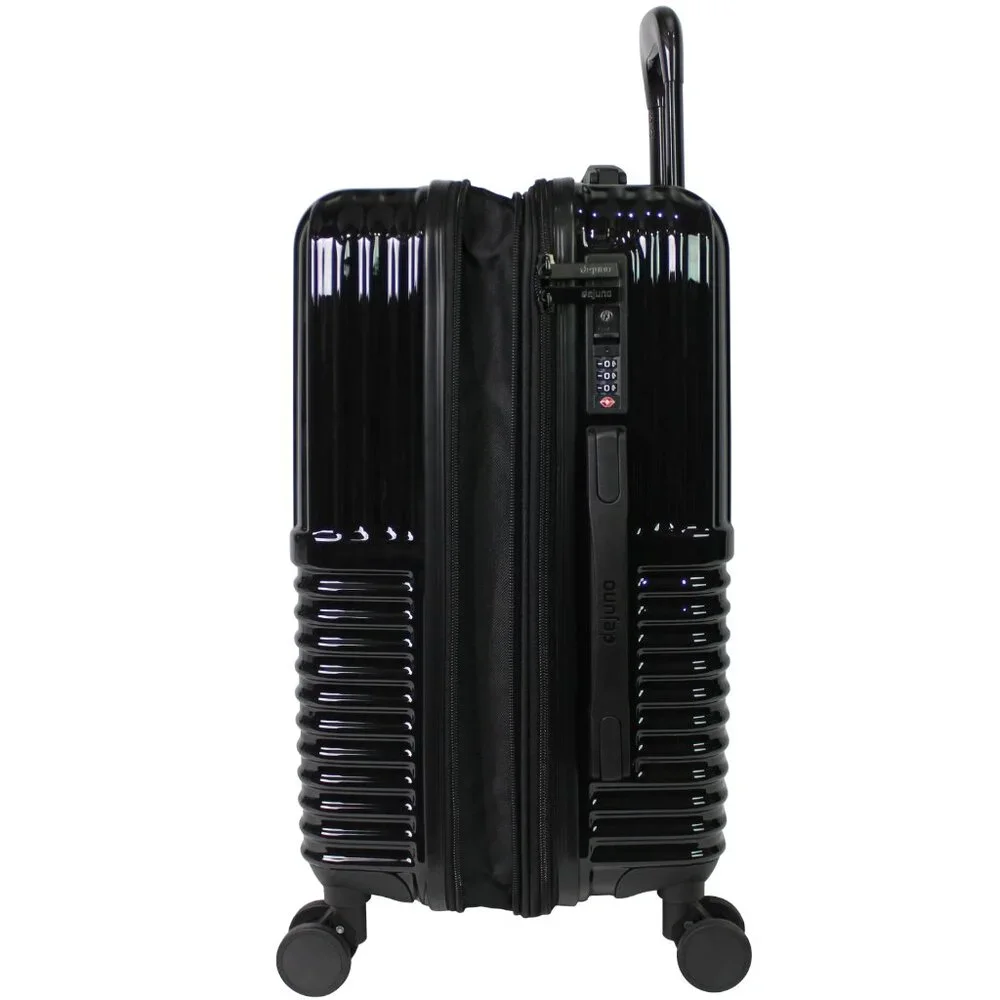 World Traveler Dejuno Tonal 20-Inch Carry-On Polycarbonate Luggage - Onyx - Picture 6 of 8